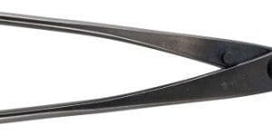 Black metal farrier's hoof nippers tool.